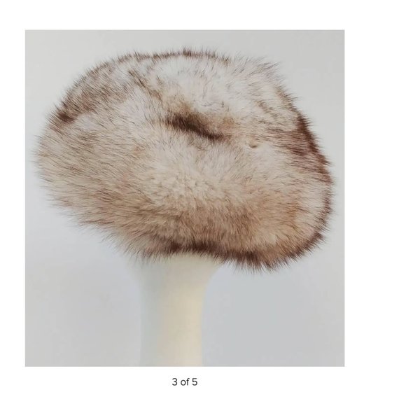 Vintage ADOLFO II Fur Hat - Picture 11 of 11
